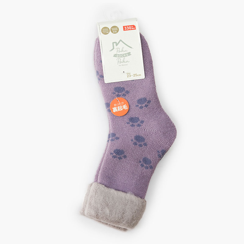 Vớ, tất nữ cổ cao giữ ấm 23-25cm (Nhiều mẫu)-Giao mẫu ngẫu nhiên thương hiệu 