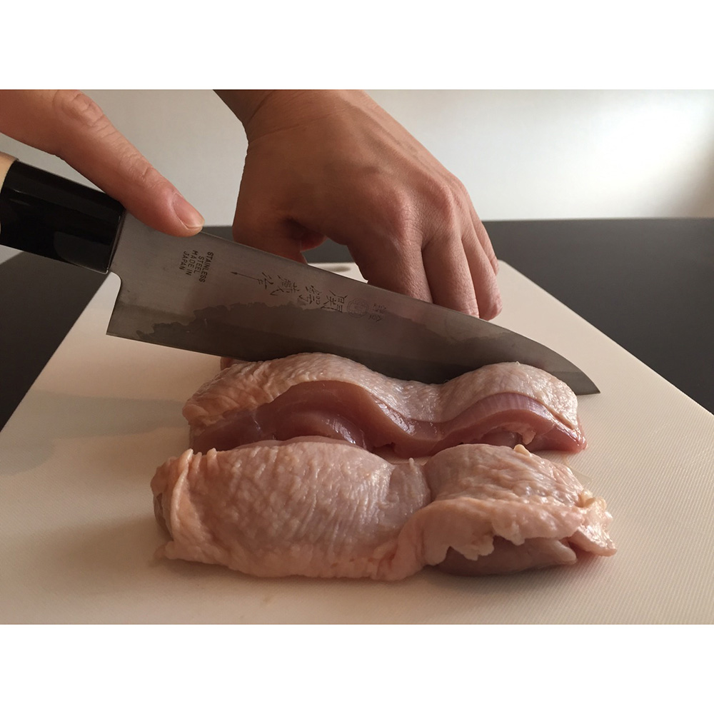 Dao inox làm bếp Nikken Tsubazo-Gyutou 30cm (Loại Gyutou) thương hiệu NIKKEN CUTLERY