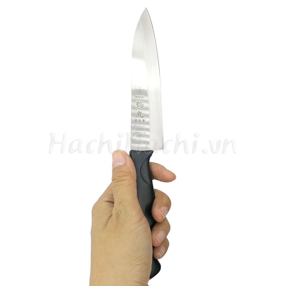 Dao bếp inox Nikken Tsurumaru Petit lưỡi 12.5cm thương hiệu NIKKEN CUTLERY