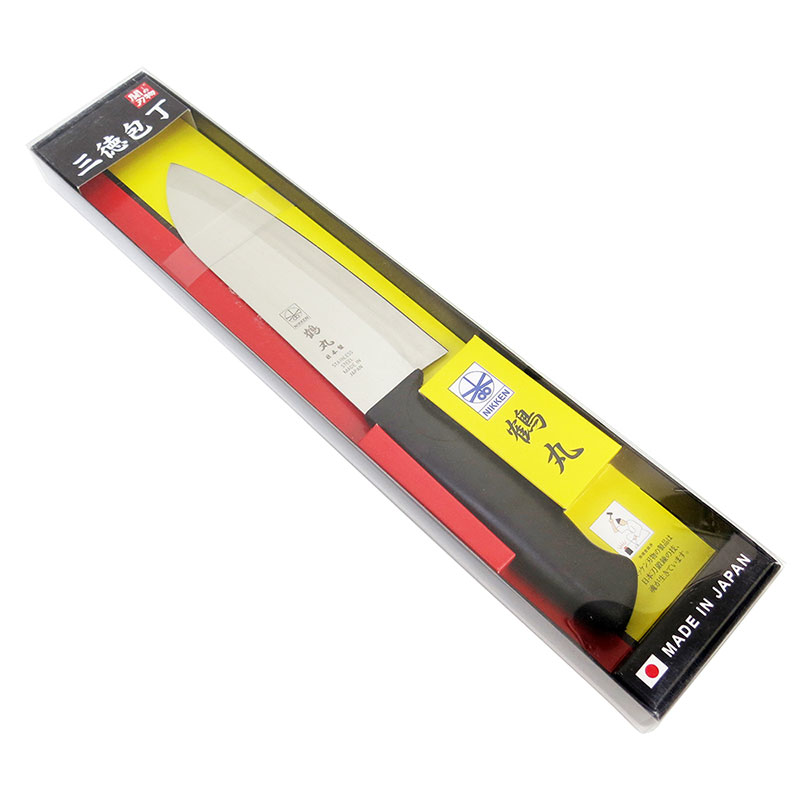 Dao bếp inox Nikken Tsurumaru Santoku lưỡi 16.5cm thương hiệu NIKKEN CUTLERY