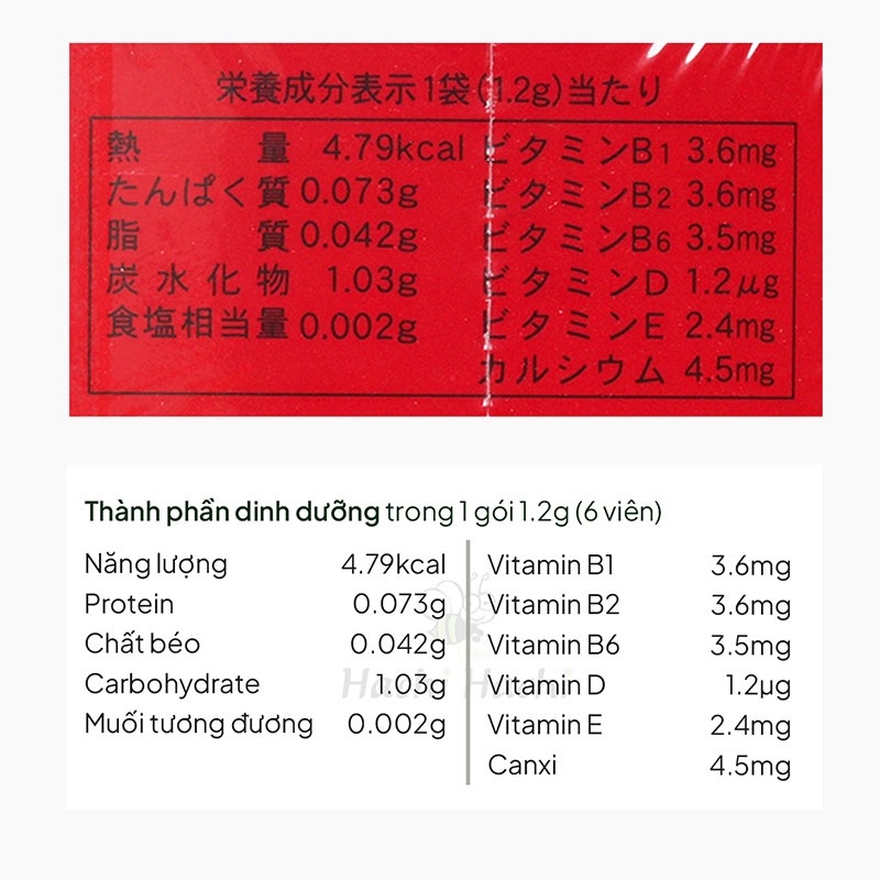 TPBS: Viên uống Diet Minami Nhật Bản 6 viênx75 gói thương hiệu 