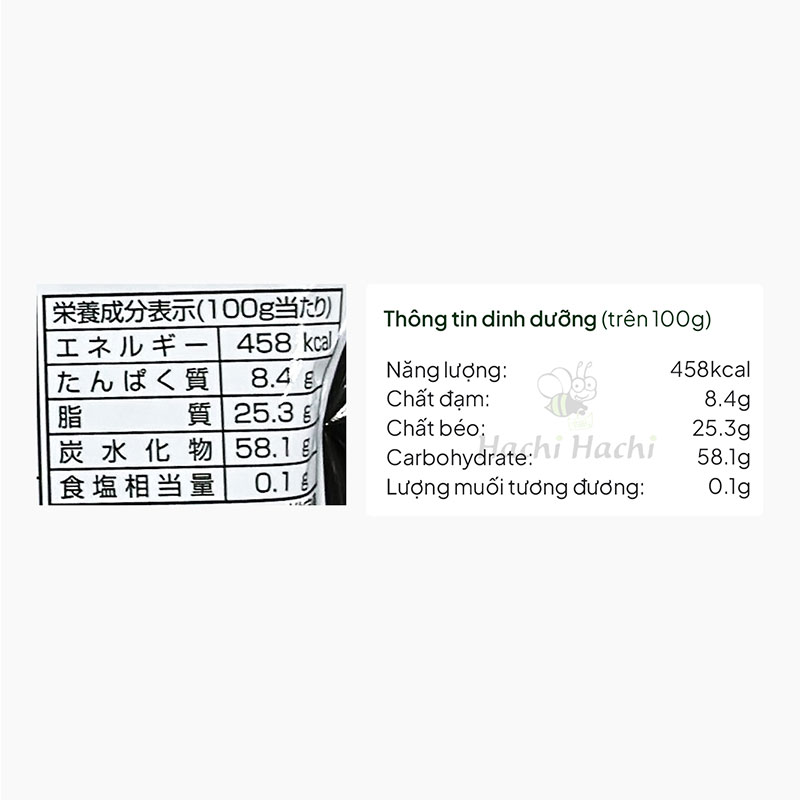 Hỗn hợp các loại hạt và trái cây Nhật Bản Super Food 90g thương hiệu AJIGEN