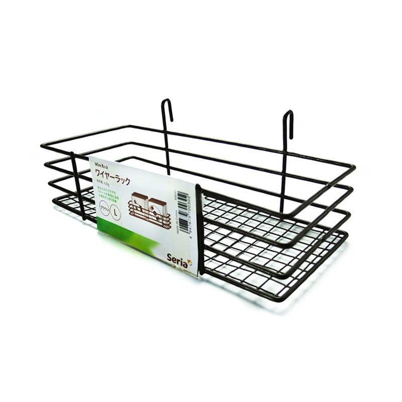 Rổ có móc treo 27.4x11.6cm (Nâu)