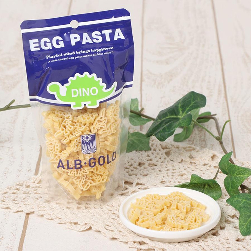 Nui trứng Egg Pasta hình khủng long 90g thương hiệu NK AGENCY