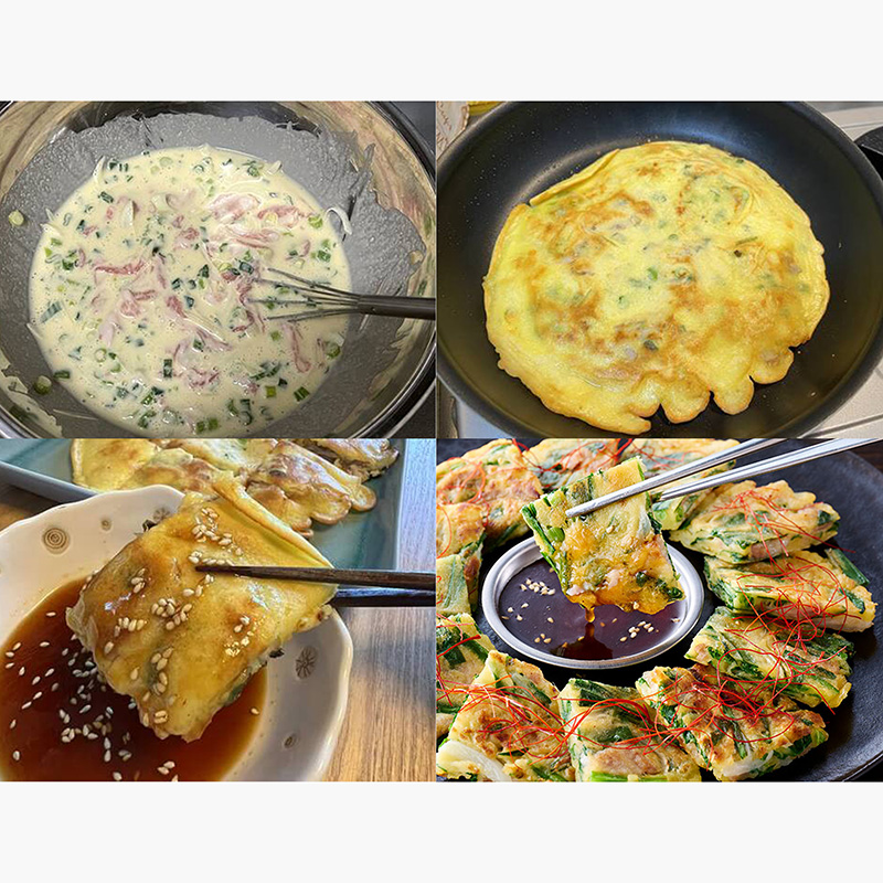 Set nguyên liệu làm bánh xèo Hàn Quốc 200g thương hiệu OKONOMI FOODS