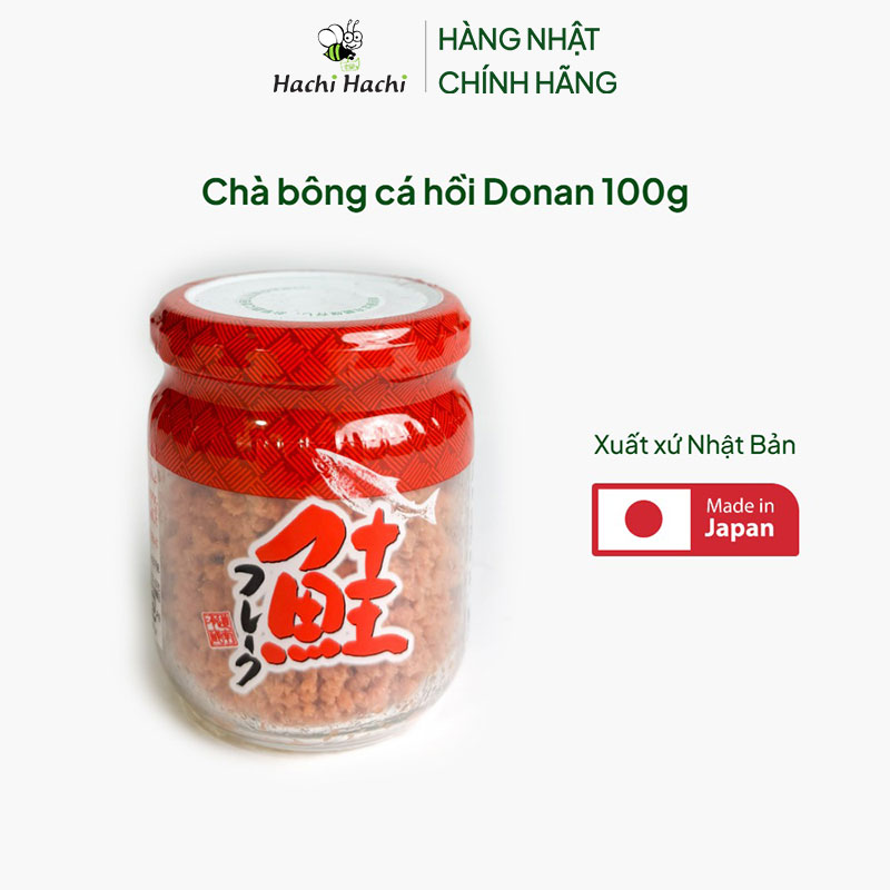 Chà bông cá hồi Donan 100g thương hiệu DONAN REIZO