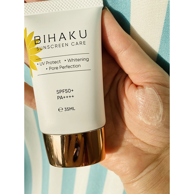 Kem chống nắng phổ rộng Bihaku sunscreen SPF50+PA++++ 35ml thương hiệu 