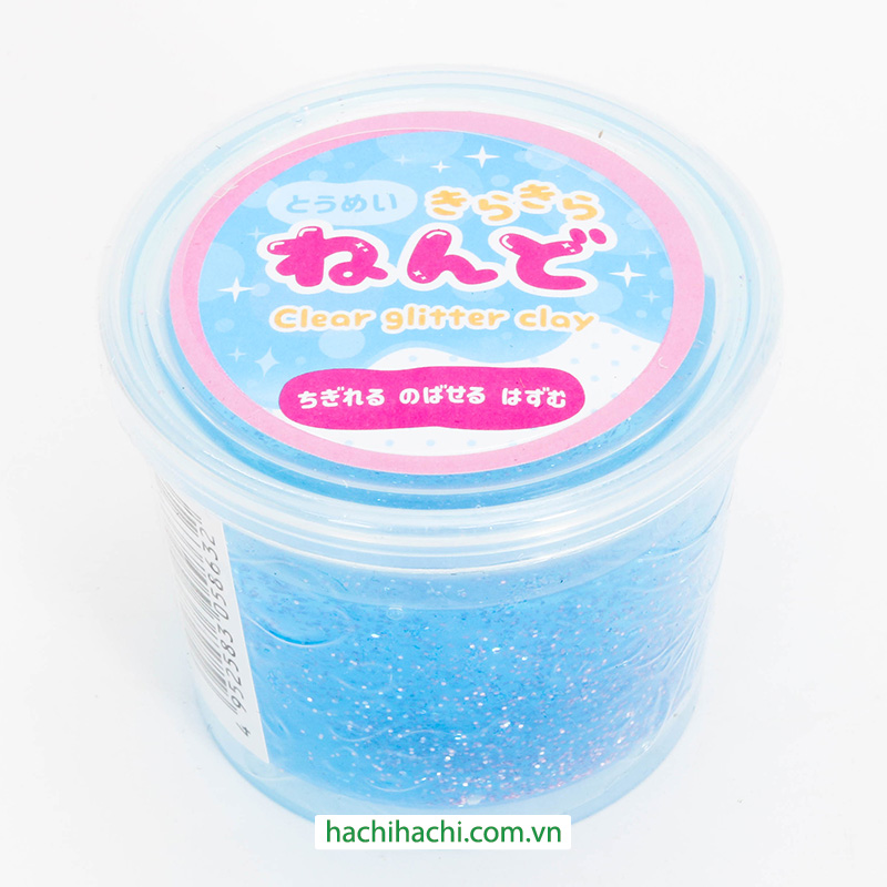 Đất sét trong suốt nặn Slime 80g (Nhiều mẫu, giao mẫu ngẫu nhiên) thương hiệu NIPPON PEARL