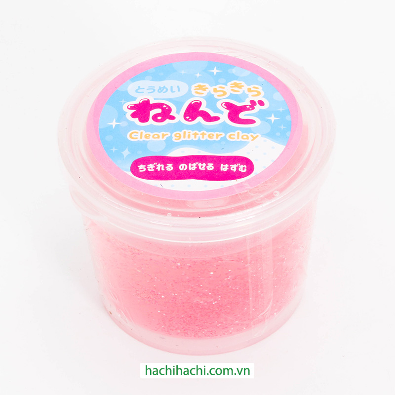 Đất sét trong suốt nặn Slime 80g (Nhiều mẫu, giao mẫu ngẫu nhiên) thương hiệu NIPPON PEARL