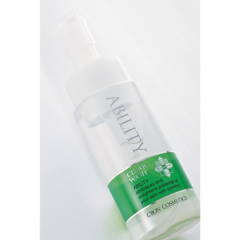 Sữa rửa mặt tạo bọt chống lão hóa dưỡng sáng da C'Bon Ability Clear Wash 200ml thương hiệu 