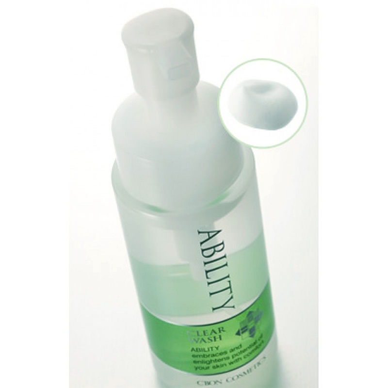 Sữa rửa mặt tạo bọt chống lão hóa dưỡng sáng da C'Bon Ability Clear Wash 200ml thương hiệu 