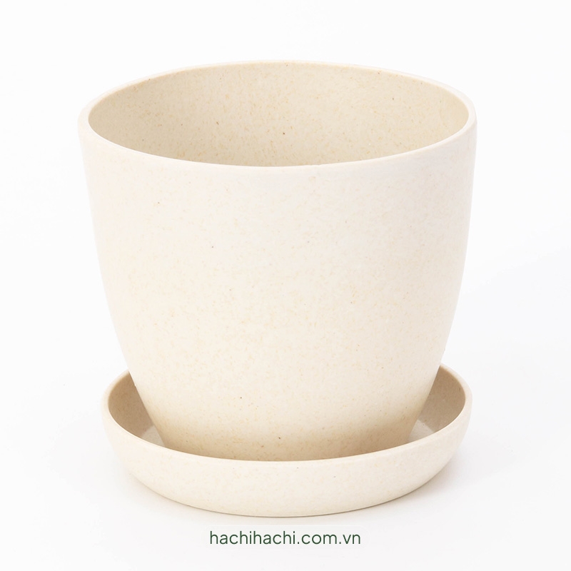 Chậu cây sợi tre 10cm (Nhiều mẫu)-Giao mẫu ngẫu nhiên thương hiệu FUJI BOEKI
