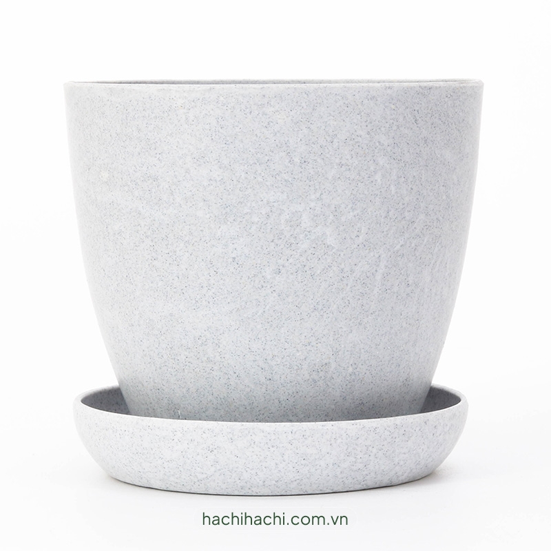 Chậu cây sợi tre 10cm (Nhiều mẫu)-Giao mẫu ngẫu nhiên thương hiệu FUJI BOEKI