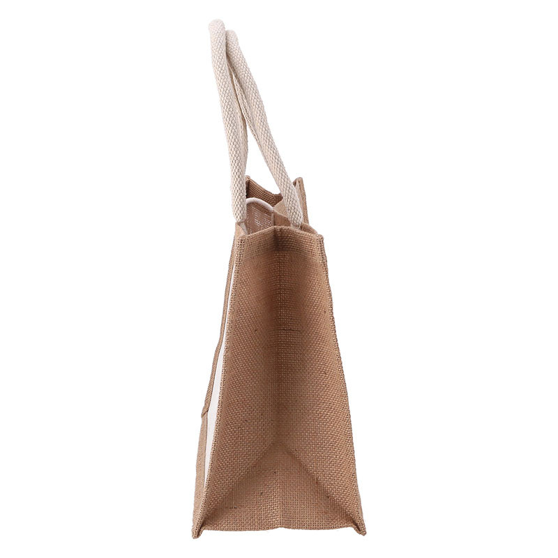 Túi vải đay 3 ngăn có nút gài 31x27cm thương hiệu FUJI BOEKI
