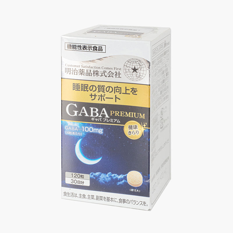 TPBVSK: Viên uống GABA Premium Nhật Bản 120 viên, hỗ trợ cải thiện giấc ngủ thương hiệu 