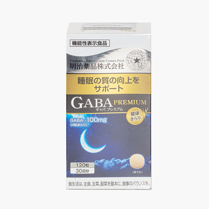 TPBVSK: Viên uống GABA Premium Nhật Bản 120 viên, hỗ trợ cải thiện giấc ngủ thương hiệu 
