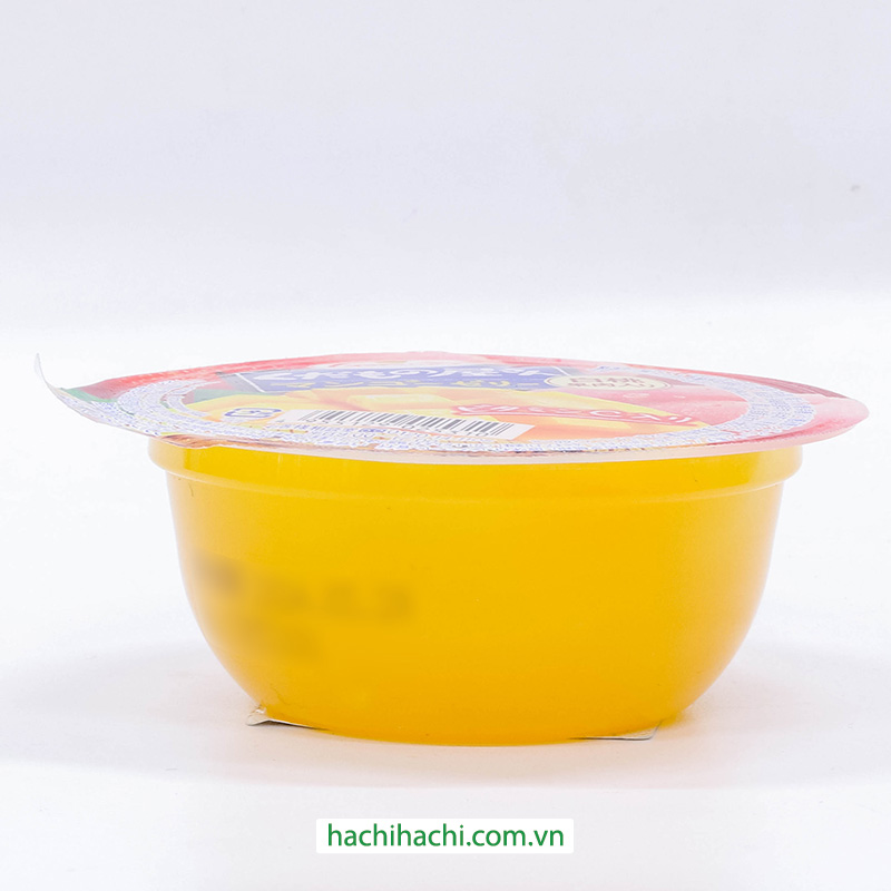 Thạch rau câu Tarami vị đào trắng và xoài 160g Bổ sung vitamin C thương hiệu TARAMI