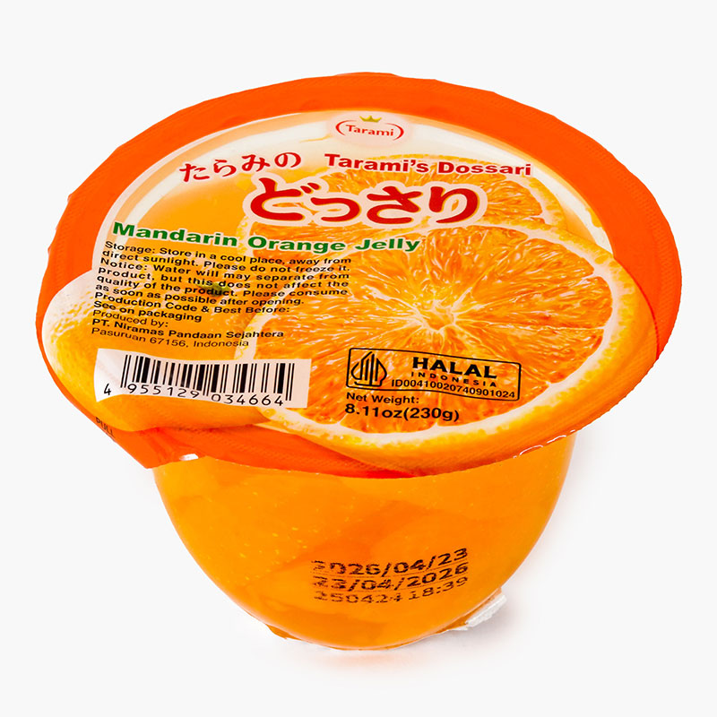 Thạch hủ Tarami Dossari vị quýt Nhật Mikan 230g