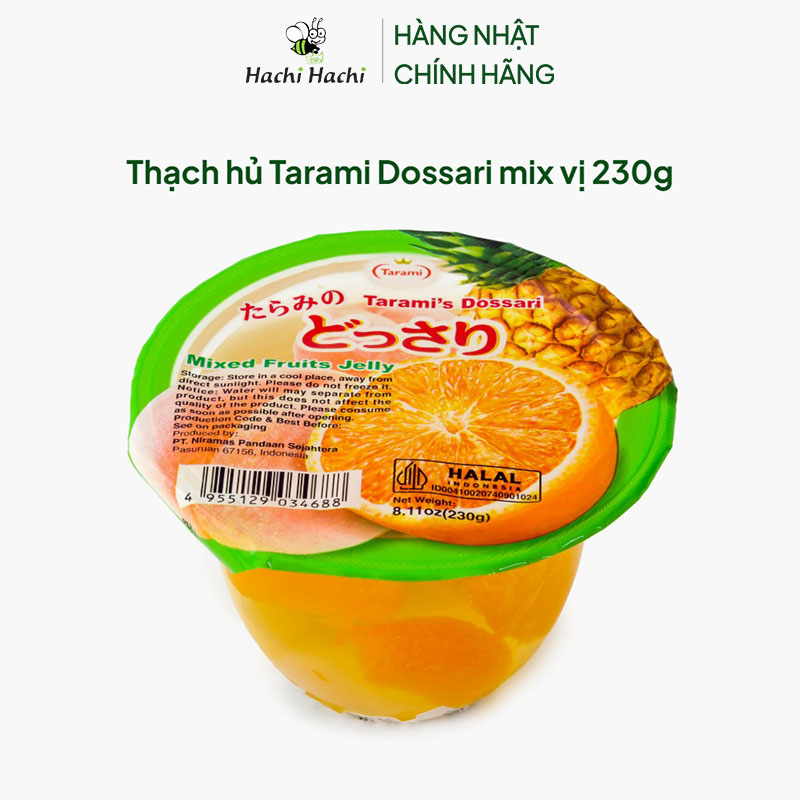 Thạch hủ Tarami Dossari mix vị 230g thương hiệu TARAMI