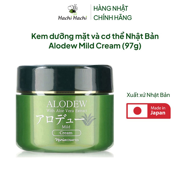 Kem dưỡng mặt và cơ thể Nhật Bản Alodew Mild Cream (97g) thương hiệu NARIS