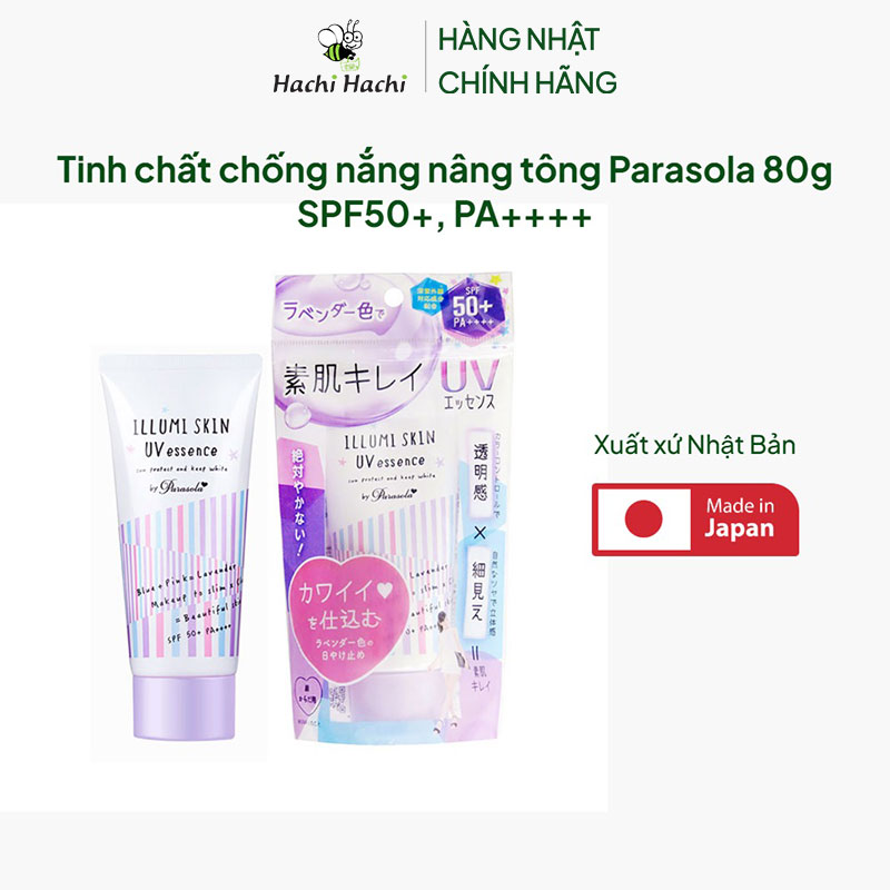 Tinh chất chống nắng nâng tông Nhật Bản Parasola 80g SPF50+, PA++++ thương hiệu NARIS