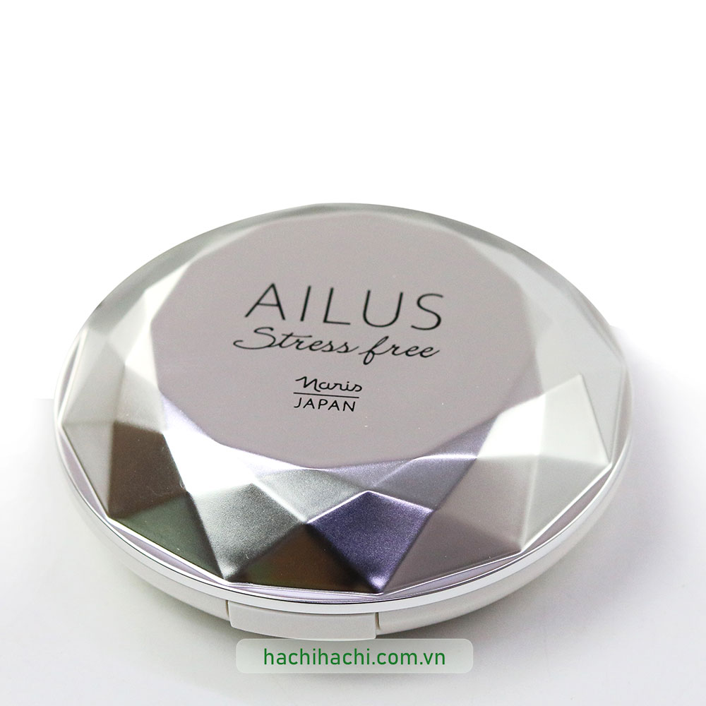 Phấn trang điểm Nhật Bản Ailus Stress Free Face Powder 02 (12g) Tông trắng sáng 02 thương hiệu NARIS