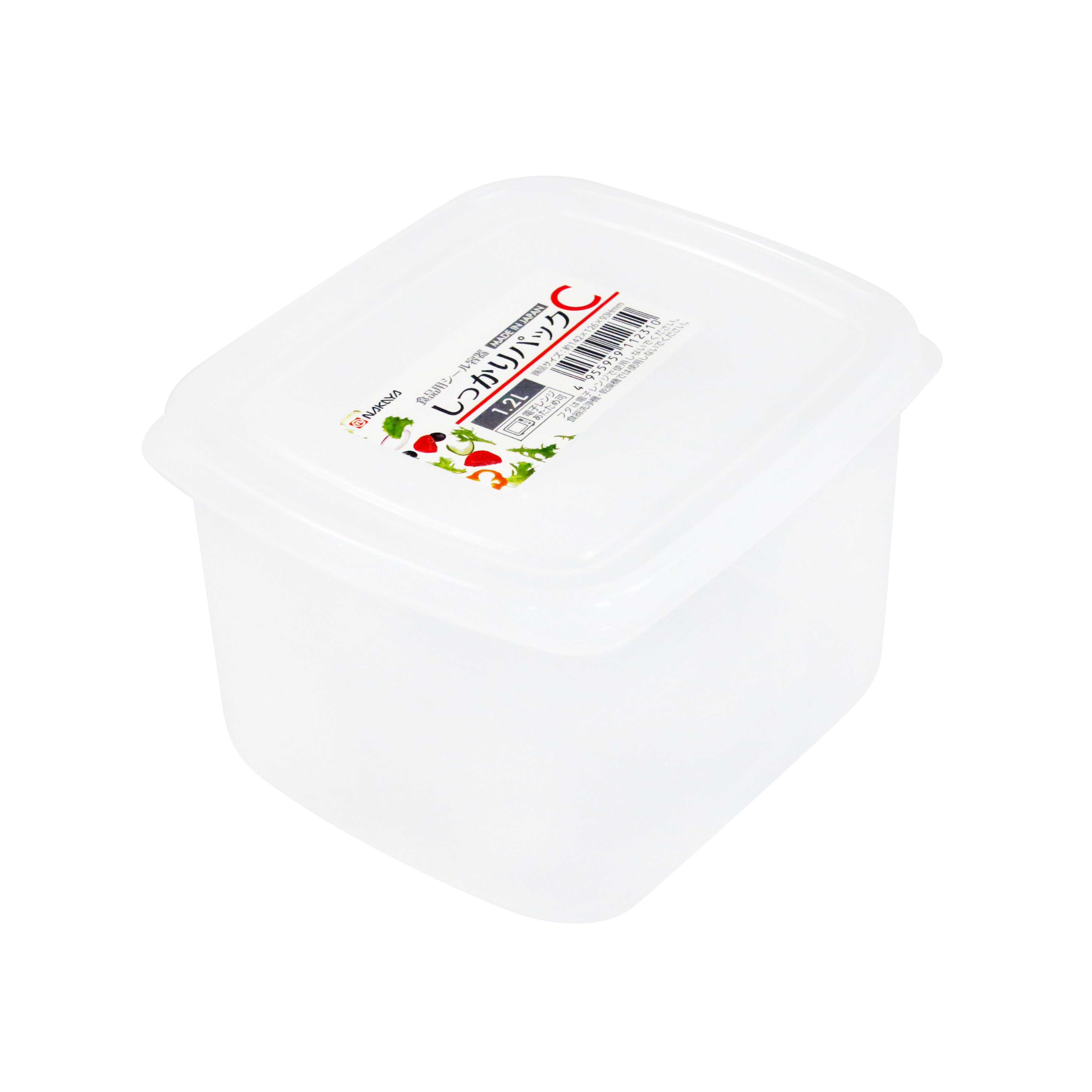 Hộp đựng thực phẩm Nhật Bản trữ đông, trữ mát, dùng lò vi sóng Nakaya 1.2L