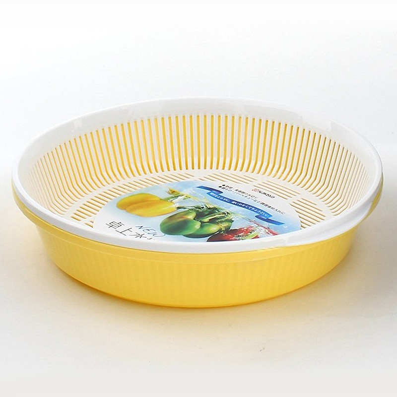 Bộ khay rổ nhựa Nhật Bản Nakaya 24.5cm (Nhiều mẫu)-Giao mẫu ngẫu nhiên thương hiệu NAKAYA