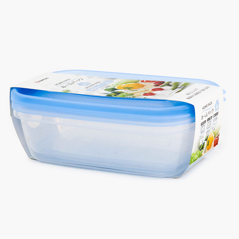 Hộp đựng thực phẩm Nhật Bản trữ đông, trữ mát, dùng lò vi sóng Nakaya 800mlx2