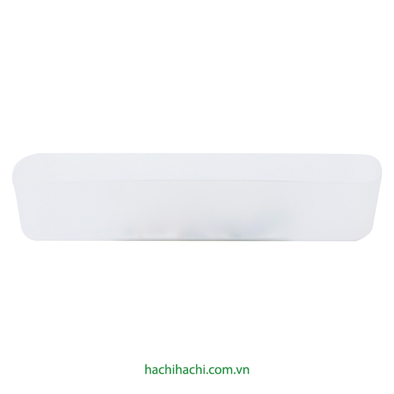 Khay đựng vật dụng, đồ dùng nhà bếp 26.2x9cm (Trắng) thương hiệu NAKAYA