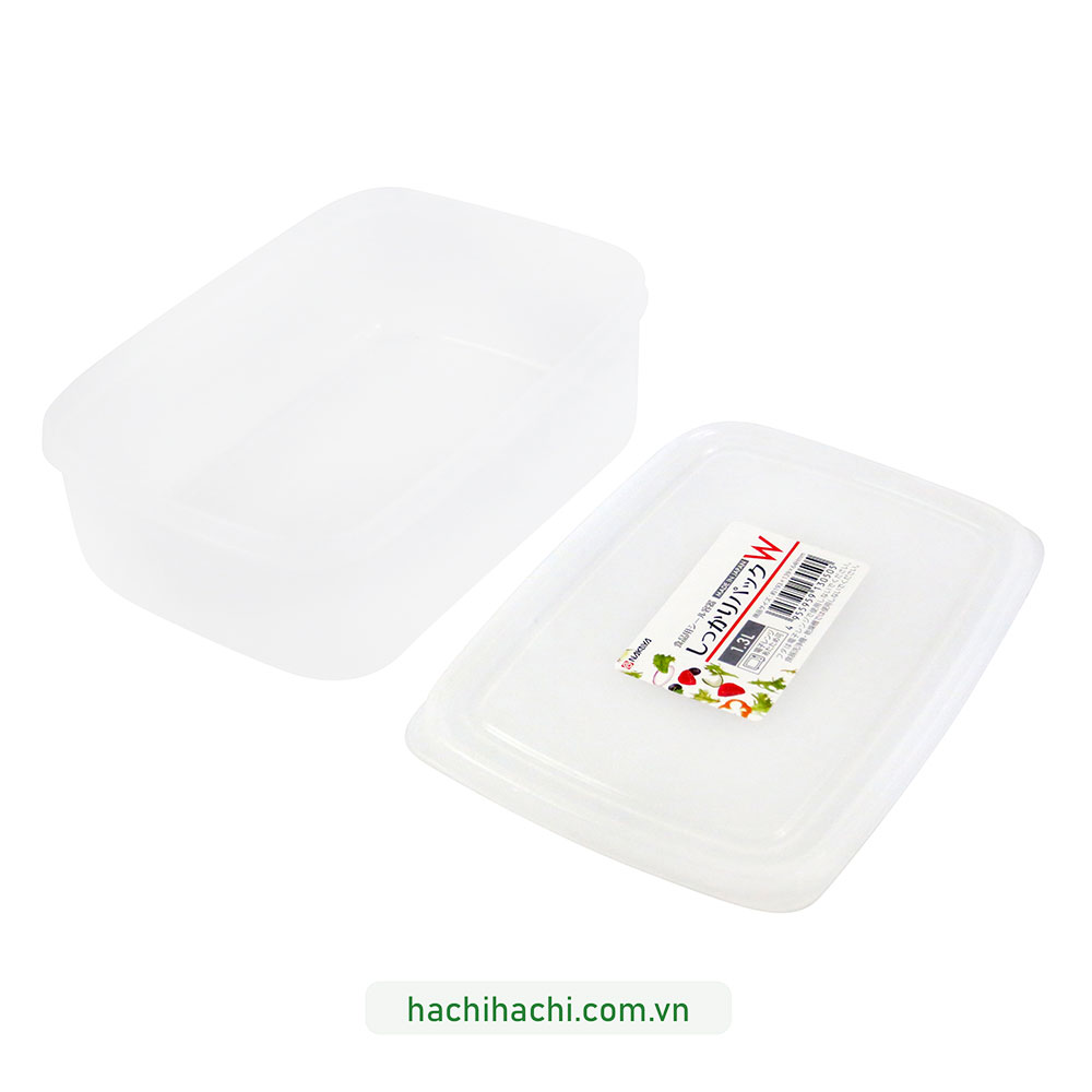 Hộp đựng thực phẩm Nhật Bản trữ đông, trữ mát, dùng lò vi sóng Nakaya 1.3L thương hiệu NAKAYA