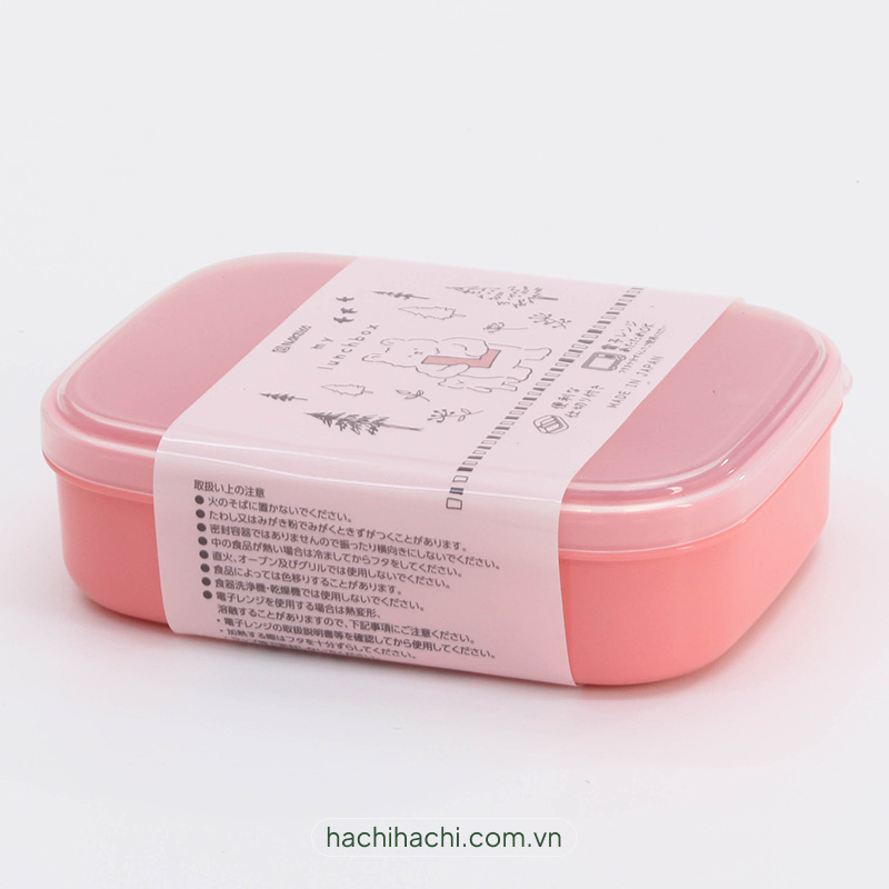 Hộp nhựa đựng thực phẩm Nakaya 650ml, dùng được lò vi sóng (Nhiều mẫu)-Giao mẫu ngẫu nhiên thương hiệu NAKAYA