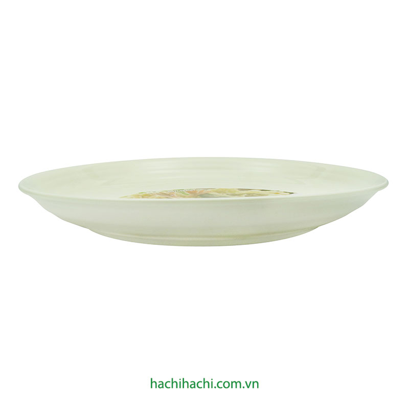Đĩa nhựa Nhật Bản dùng được lò vi sóng Nakaya 21.9cm thương hiệu NAKAYA