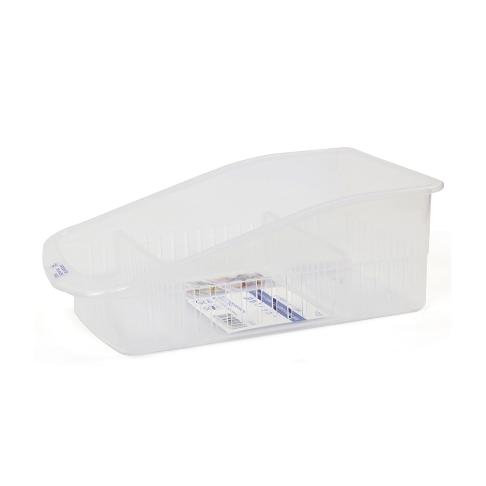 Khay tủ lạnh chia ngăn 25x16cm (Màu trong)