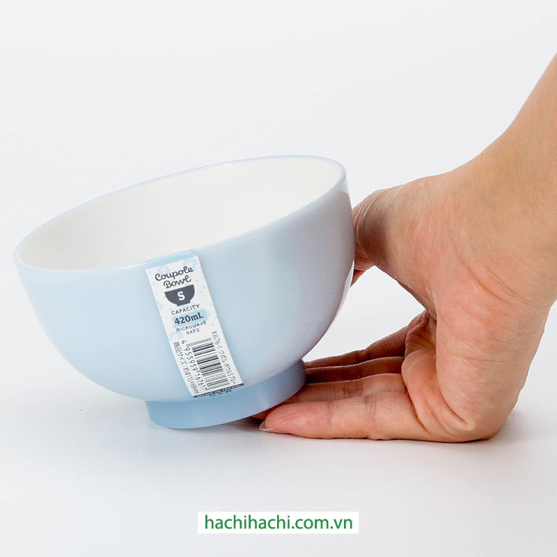 Chén bát nhựa Nhật Bản, chén bát ăn cơm dùng được lò vi sóng Nakaya 11.5cm thương hiệu NAKAYA