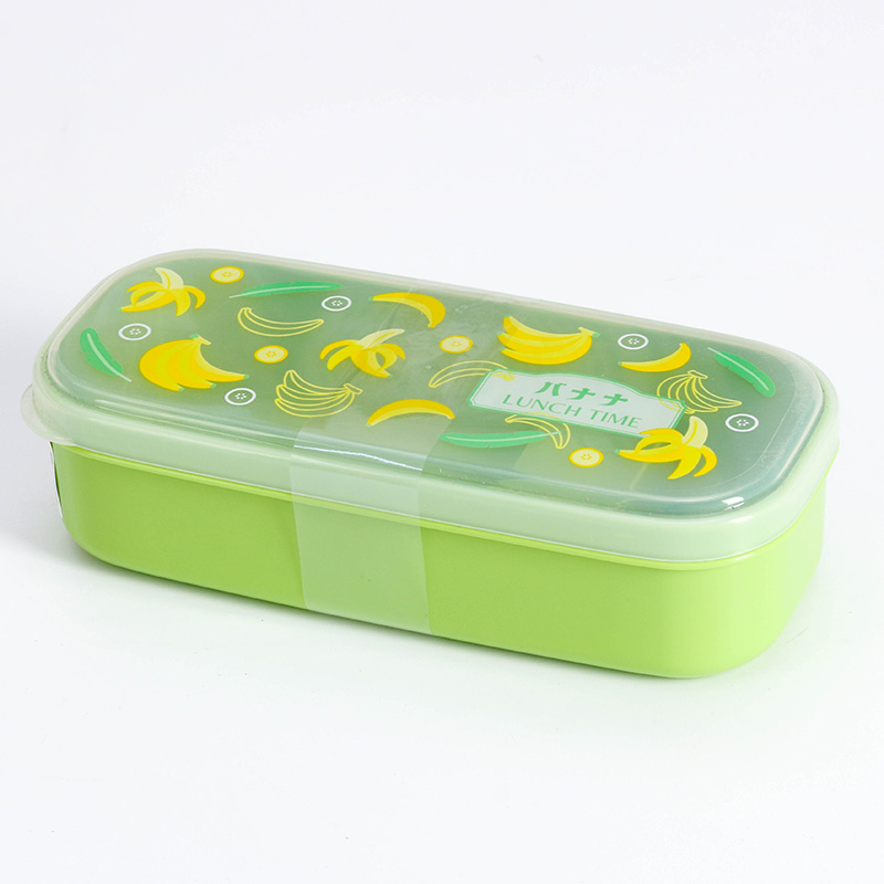 Hộp nhựa đựng thực phẩm 510ml kèm tấm chia ngăn, dùng được lò vi sóng (Nhiều mẫu)-Giao mẫu ngẫu nhiên thương hiệu NAKAYA