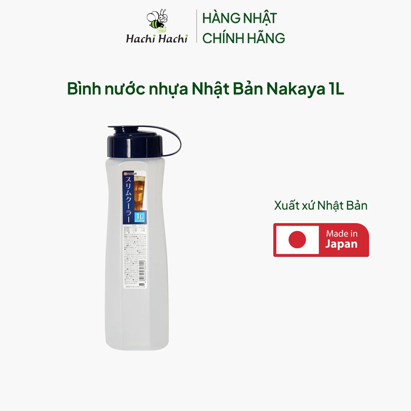 Bình nước nhựa Nhật Bản Nakaya 1L thương hiệu NAKAYA