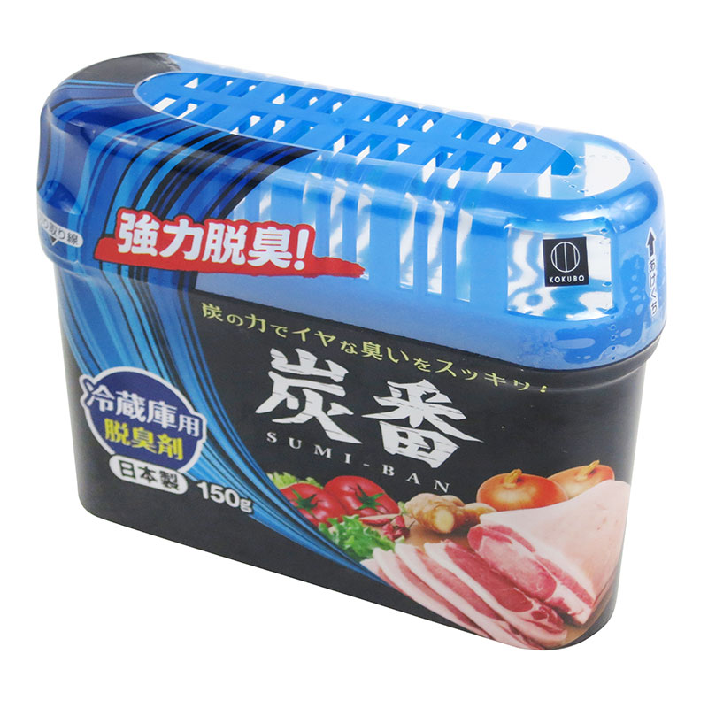 Hộp khử mùi tủ lạnh than hoạt tính Kokubo Nhật Bản 150g thương hiệu KOKUBO