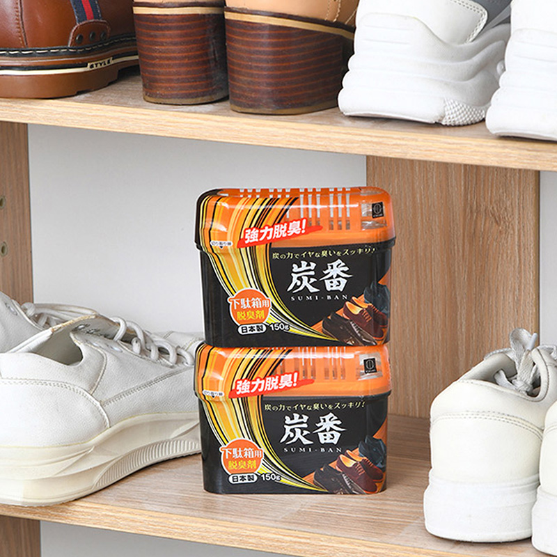 Chất khử mùi tủ giày than hoạt tính 150g  thương hiệu KOKUBO