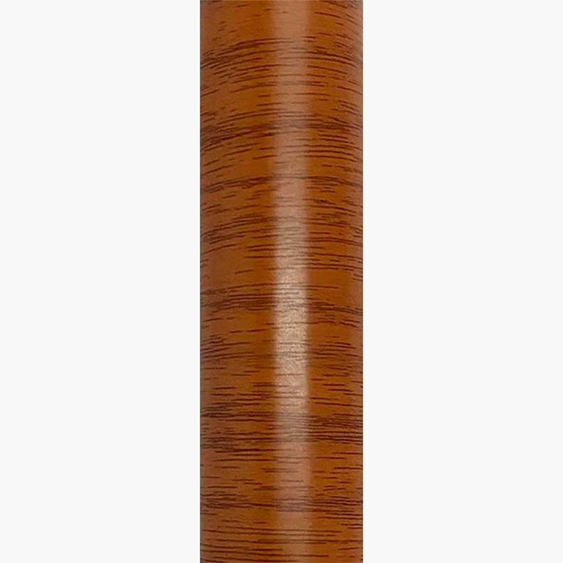 Giấy Decal dán nội thất vân gỗ nâu đậm Kokubo 45x90cm thương hiệu KOKUBO
