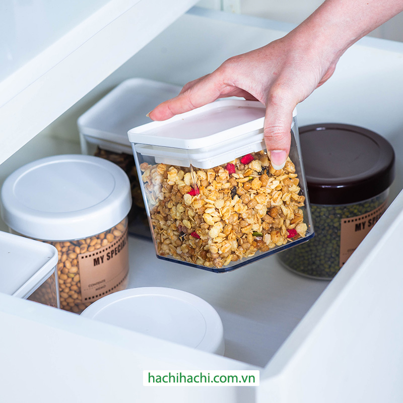 Hộp nhựa đựng thực phẩm 750ml, không chứa BPA thương hiệu KOKUBO