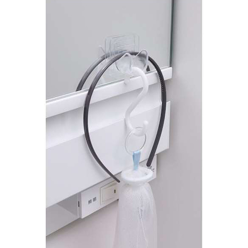 Móc dán thông minh chống thấm nước 2 cái (Trong suốt) thương hiệu KOKUBO