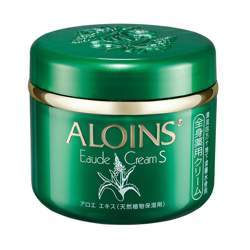 Kem dưỡng da lô hội ẩm mịn, trắng da Nhật Bản Aloins Eaude Cream S 180g thương hiệu ALOINS