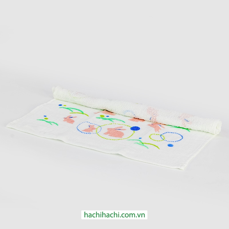 Khăn vải cotton 34x35cm (Nhiều mẫu)-Giao mẫu ngẫu nhiên thương hiệu 
