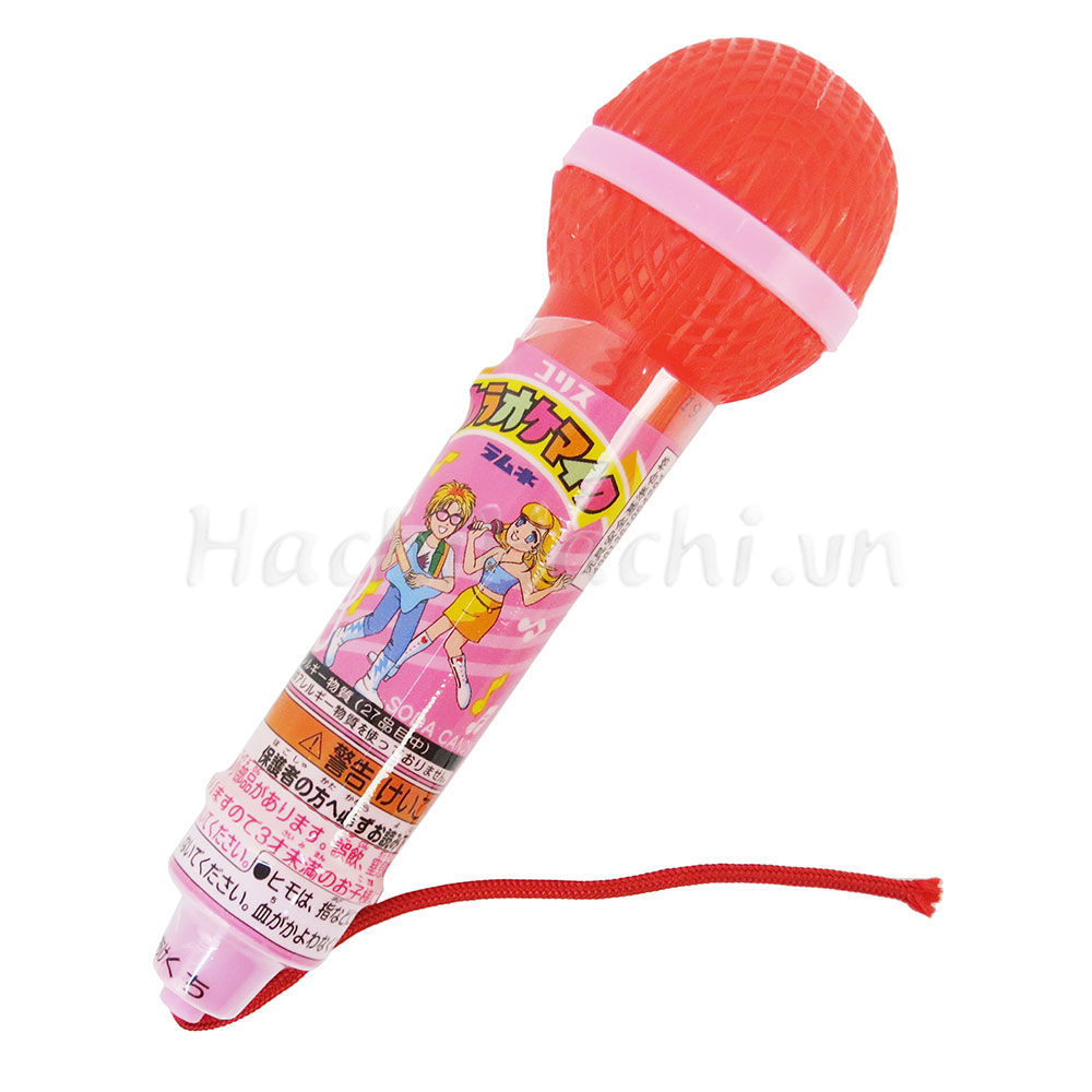 Kẹo soda kèm hộp hình micro ca hát 15g thương hiệu CORIS