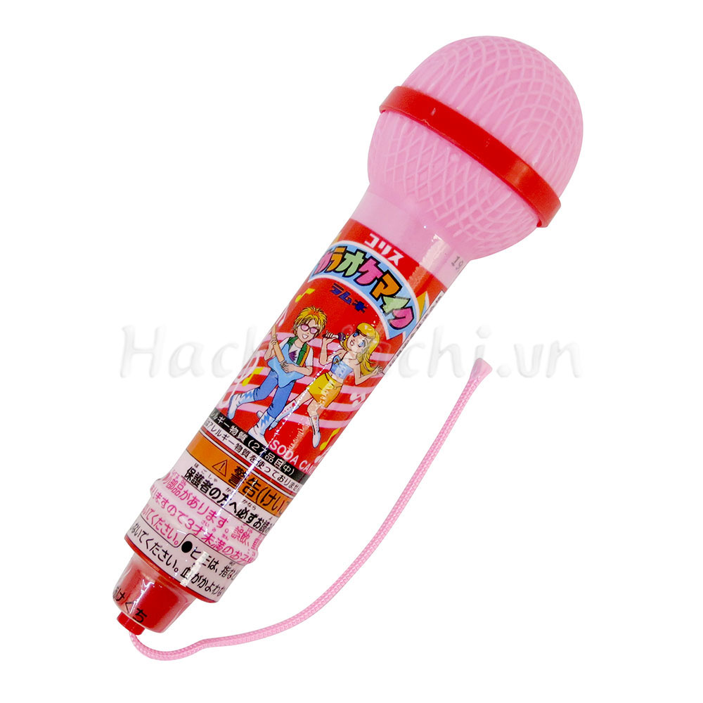 Kẹo soda kèm hộp hình micro ca hát 15g thương hiệu CORIS