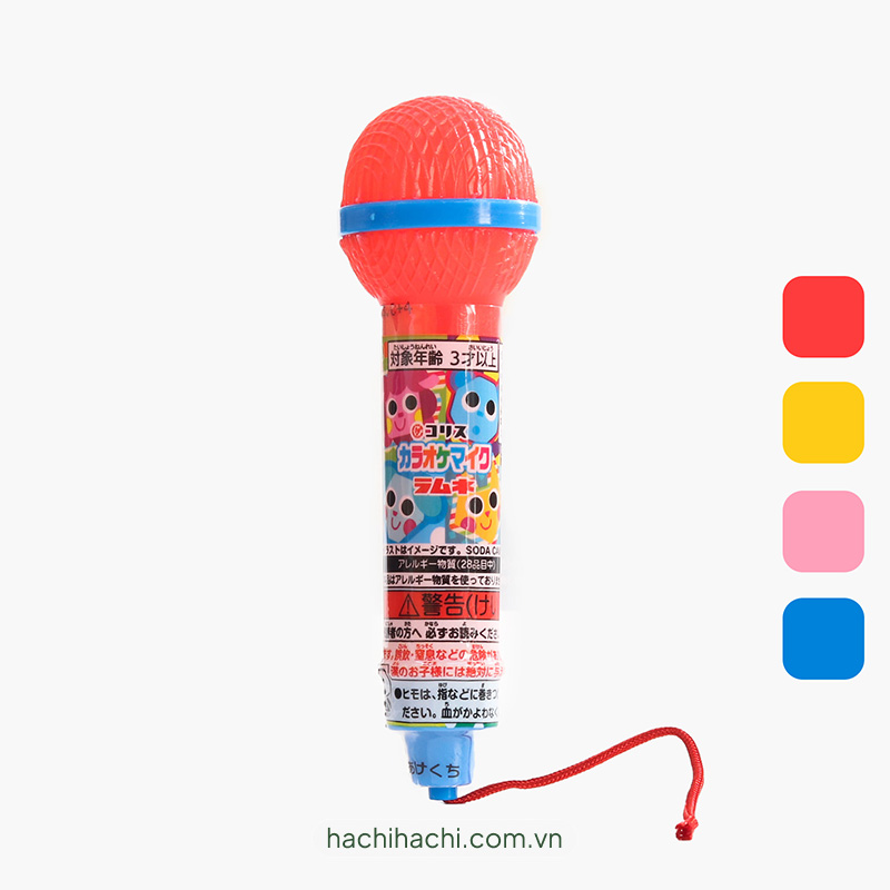 Kẹo soda kèm hộp hình micro ca hát 15g (Nhiều mẫu)-Giao hàng ngẫu nhiên
