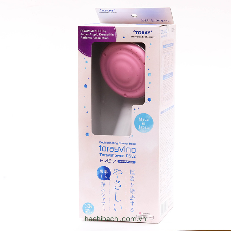 283 Vòi sen tắm khử Chlorine Torayvino RS52 thương hiệu TORAYVINO