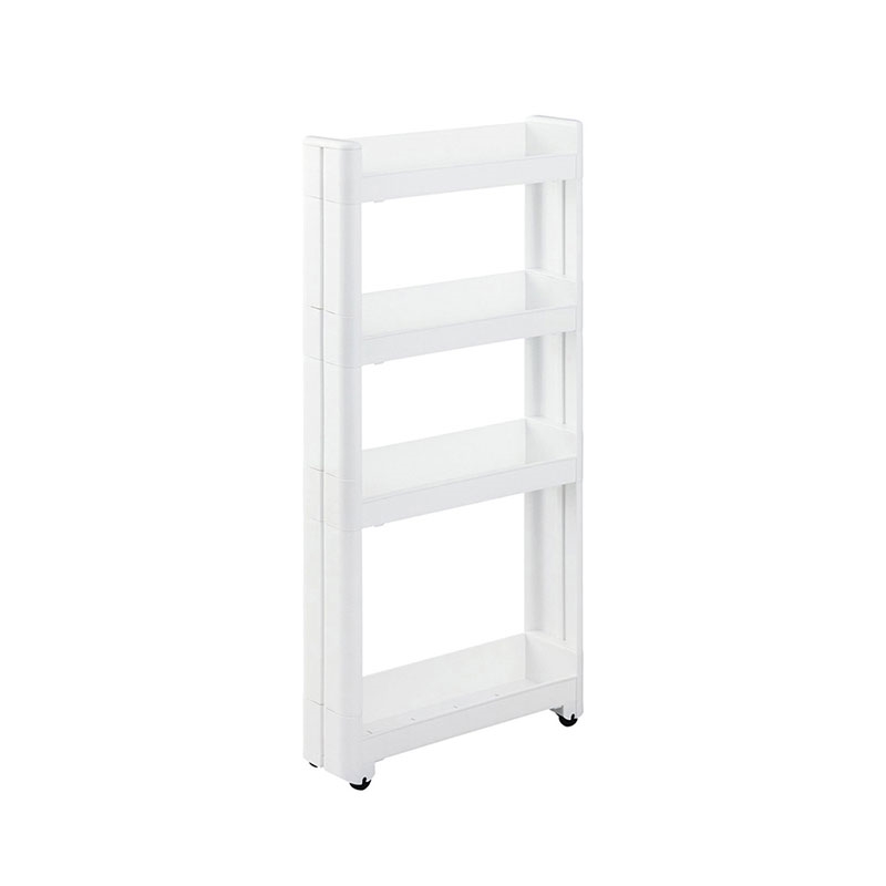 Kệ để đồ đa năng 4 tầng có bánh xe 10.5x45cm