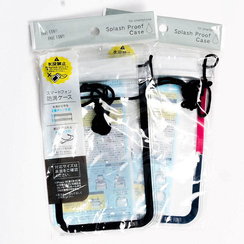 Túi đựng điện thoại chống nước 11x18.5cm (Nhiều mẫu)-Giao mẫu ngẫu nhiên thương hiệu MARUSHICHI